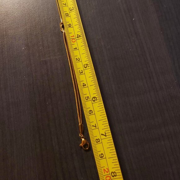 NWT Gold 2 Strands Knot bracelet Stainless Steel Plated Gold - Picture 5 of 6